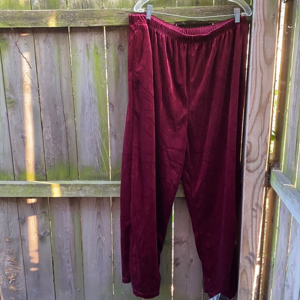 Just My Size Velour pants sz. 3X